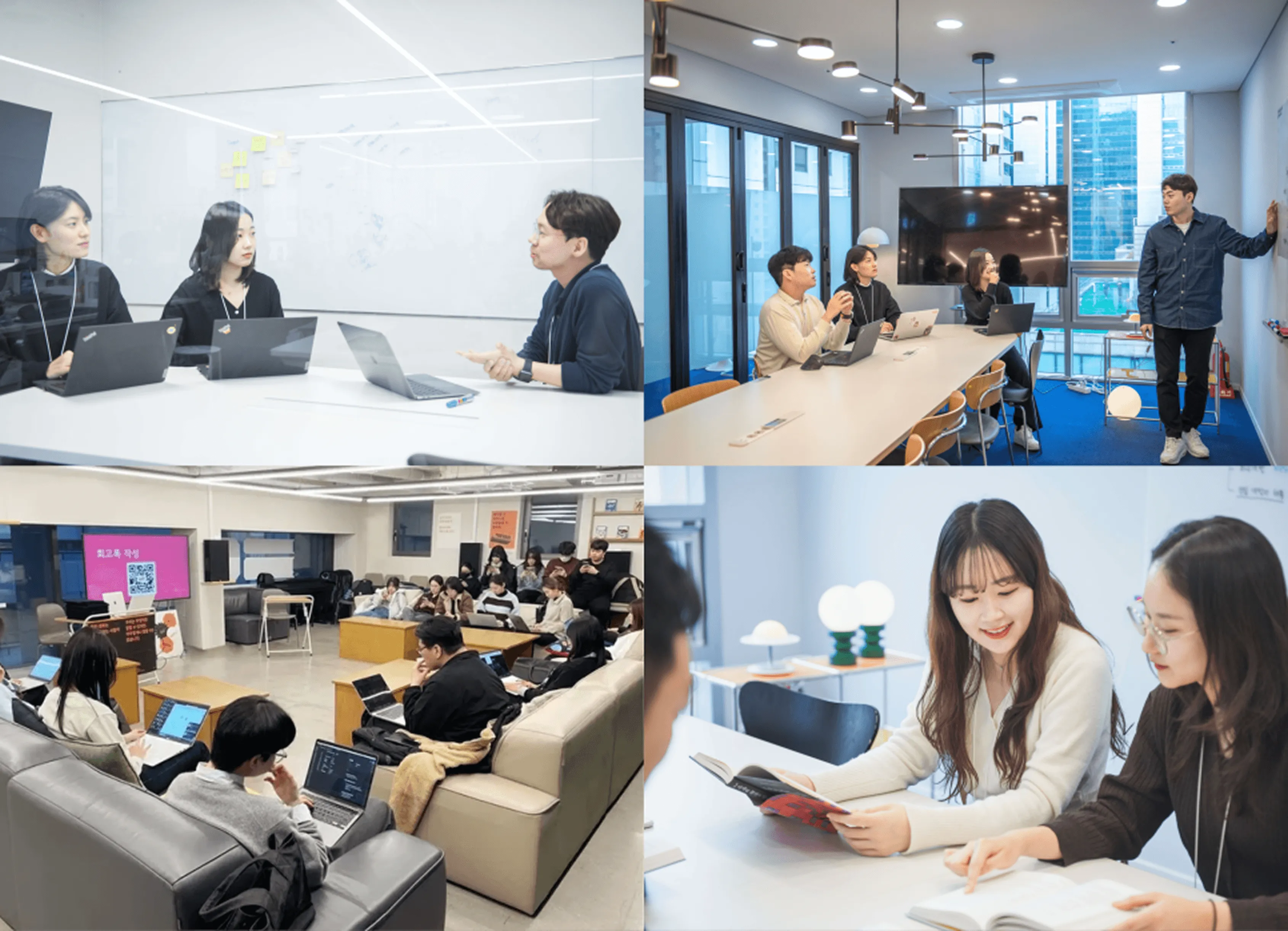 팀스파르타가 칼리지스 디지털배지를 도입하게 된 계기를 설명하는 인터뷰 이미지