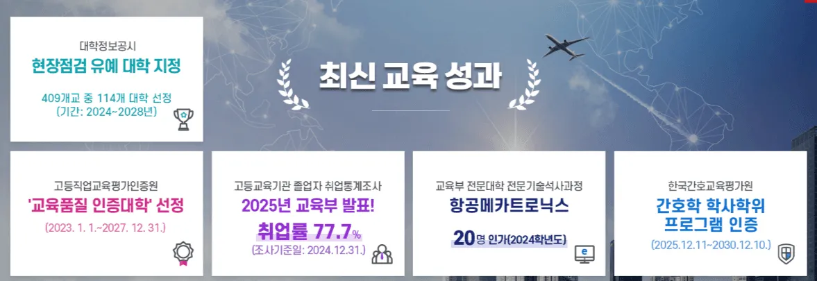 AI 교육·교육과정 품질관리·지역 기업 지원으로 나뉜 산학협력단 세 갈래 조직도