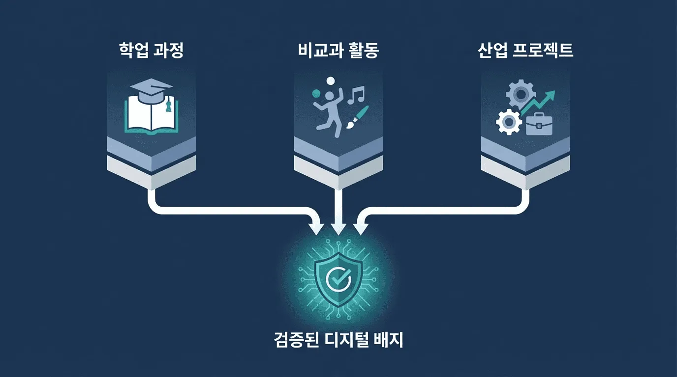 역량 체계 설계를 위한 세 가지 핵심 질문을 정리한 도식